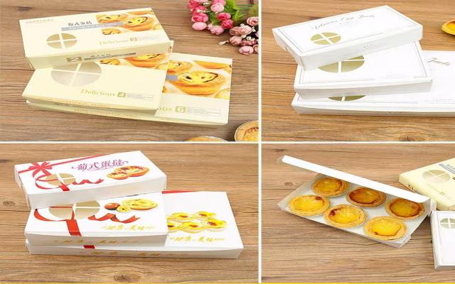 Baked food paper boxes