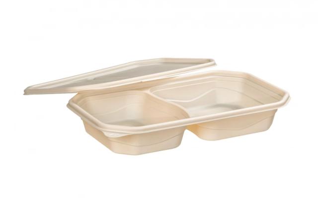 YM Three Compartment Square Box