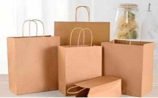 Pure kraft paper food bags