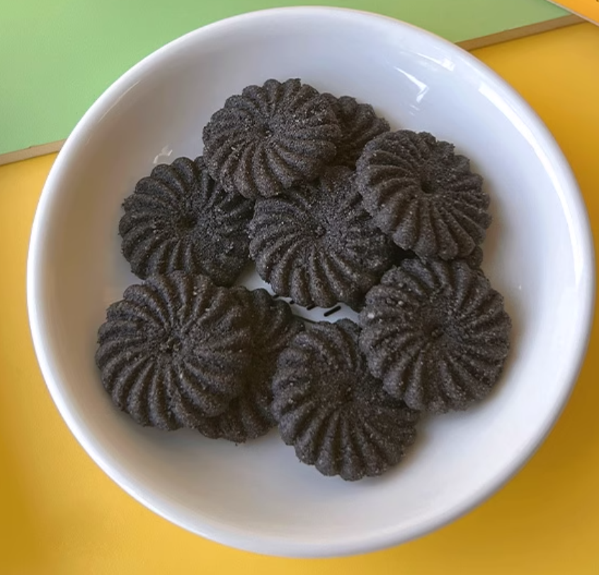 Wheat-free Cookies-Black Rice Flavor