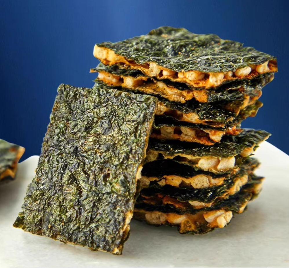 Cheese sandwich seaweed