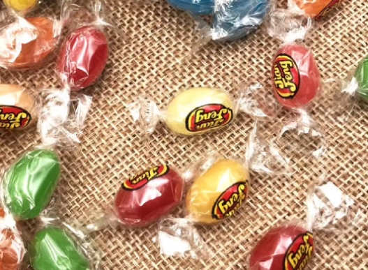Wrapper jelly bean candy