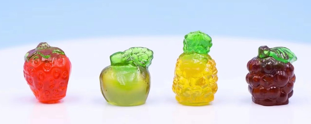 4D Sandwich candy (Grape, strawberry, apple, pineapple)