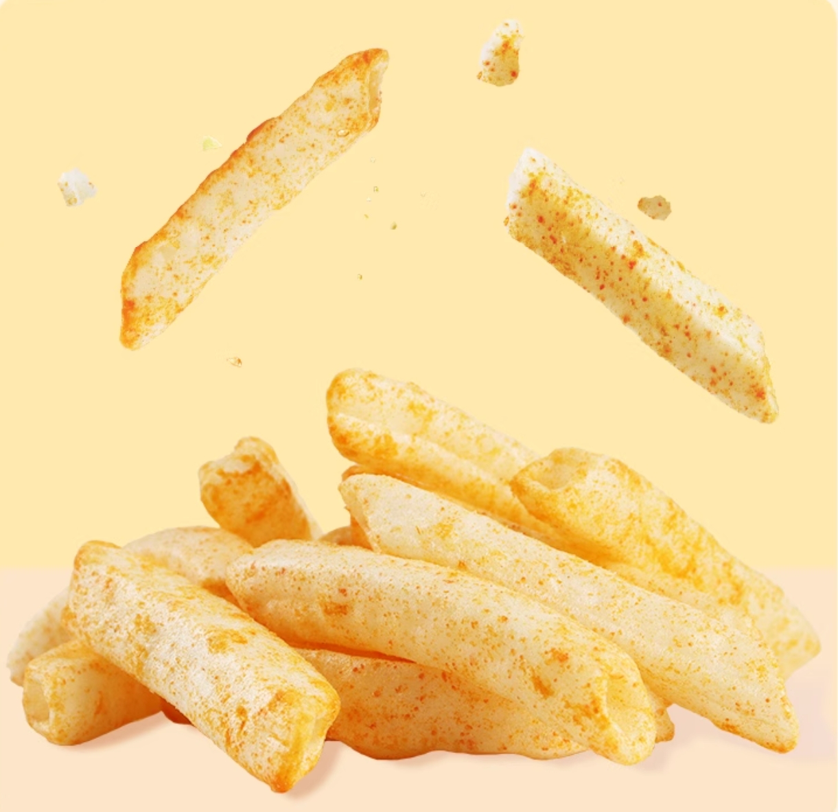 Hollow fries tomato flavor