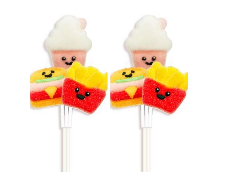 3D Styling marshmallow(Hamburger fries)