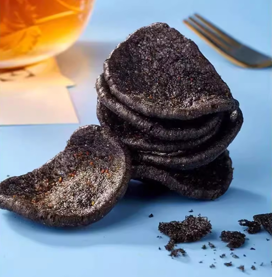 Cuttlefish crispy black truffle flavor
