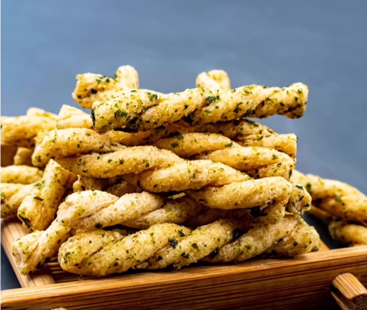 Glutinous rice  twisted seaweed flavor