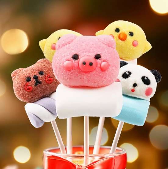 Animal-shaped  Marshmallow(chicken）