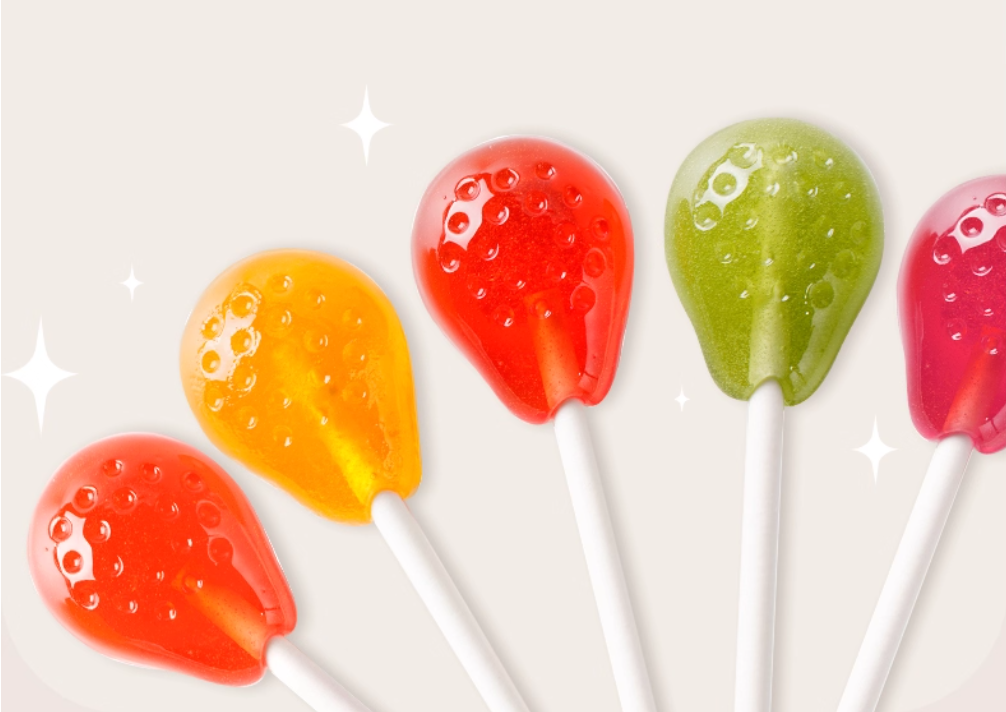 Vitamin C lollipop (strawberry flavor)