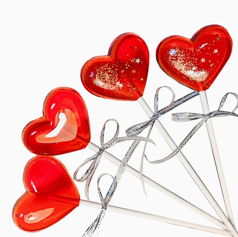 3D Shaped lollipop (heart) 