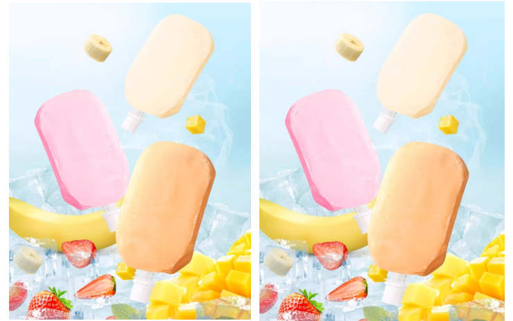 Ice cream shake sucking jelly (yogurt flavor)