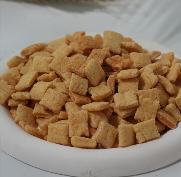 Crispy crumb sauce beef flavor