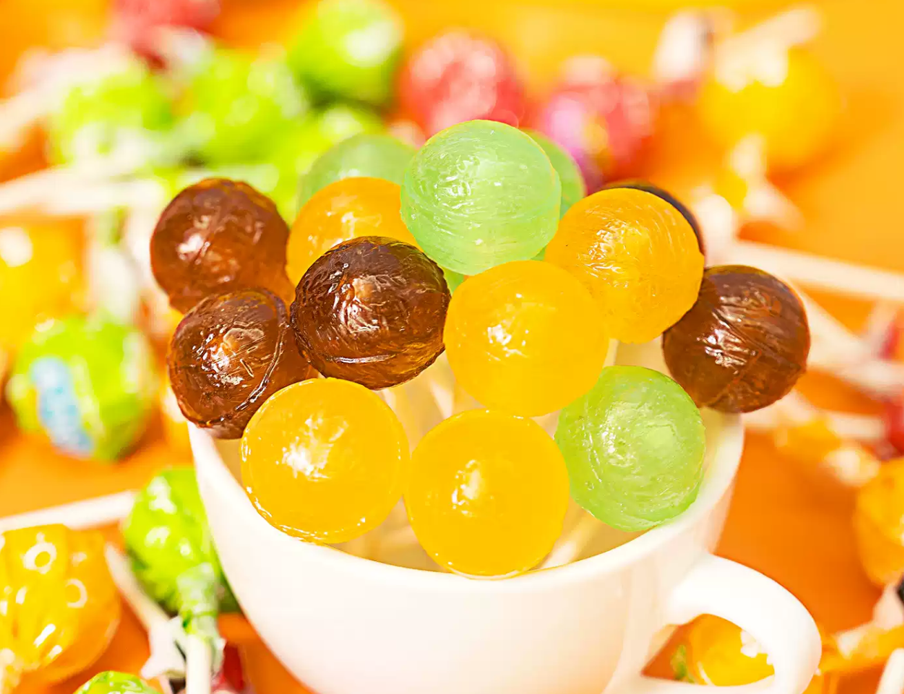 Soda Lollipop (orange flavor)