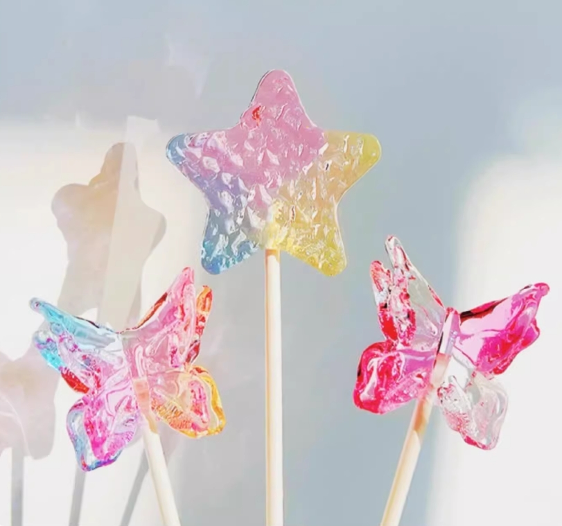 3D Shaped lollipop (butterfly) 