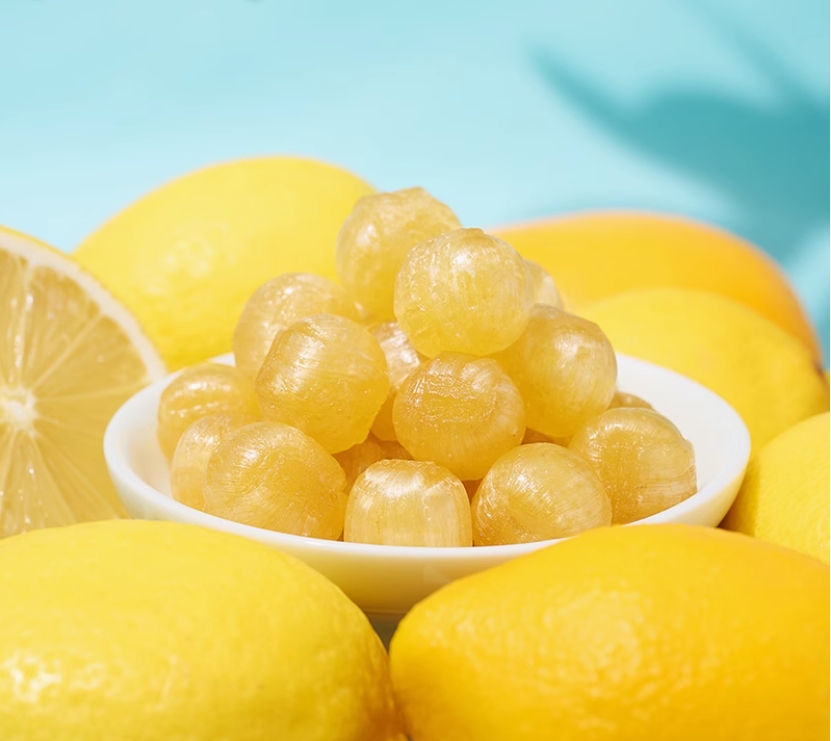 Salty lemon flavored sugar