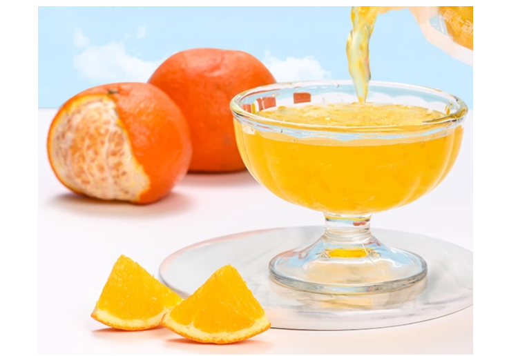 Pulmonary juice jelly orange flavor