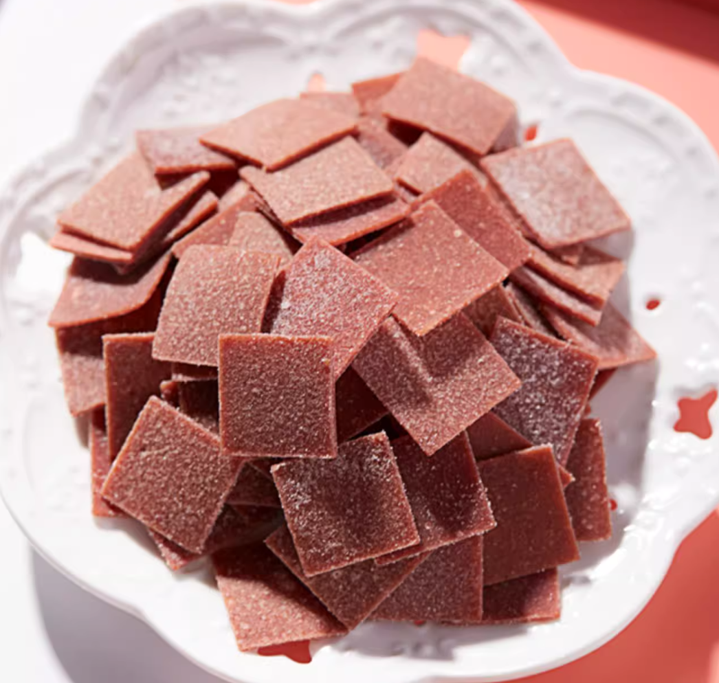 Japanese plum slices