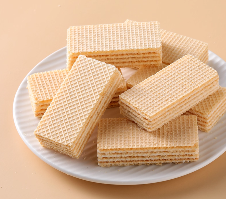 Wafer biscuits-cheese flavor