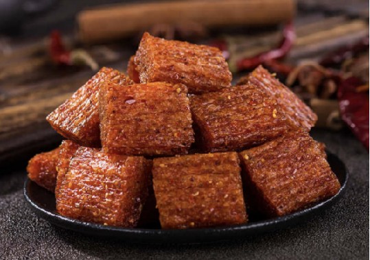 Thick spicy gluten slice (Laapian)