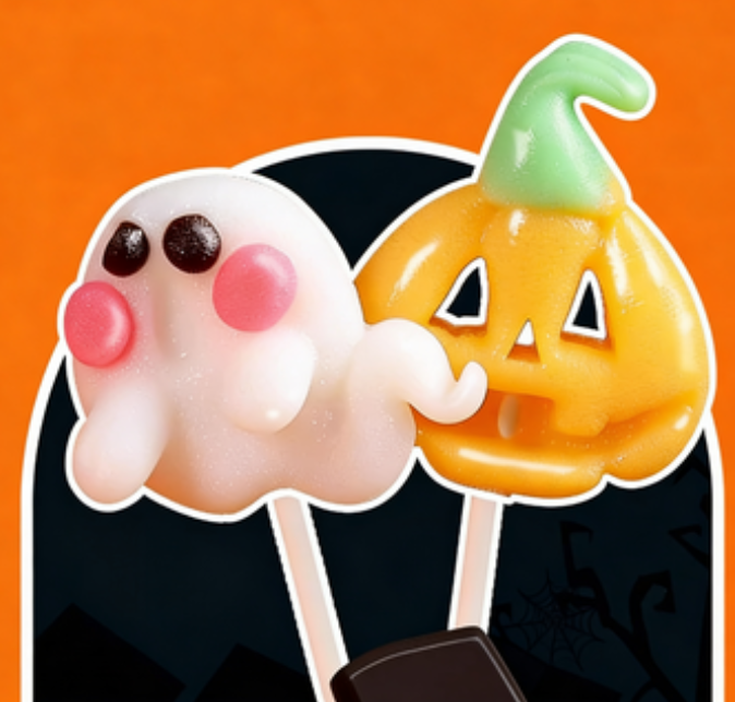 Pumpkin Lantern-Halloween Lollipop