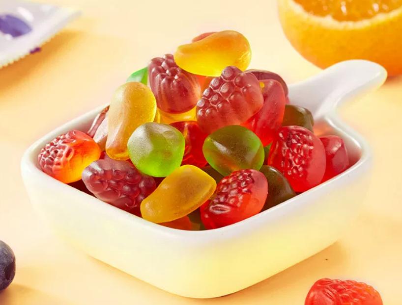 Protein Fruit-Shaped Gummy Candy