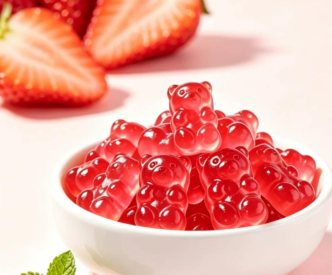 Fruit Vegetable Calcium Iron & Zinc Gummy (Strawberry Flavor)