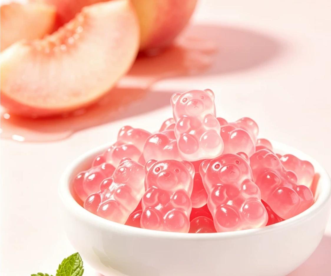 Fruit Vegetable Probiotic Gummy (White Peach Flavor)